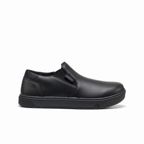 Practical Walk Casual Elegance Women's Kenton Shift WTX Work Shoe (Soft Toe)  |  Black/Black