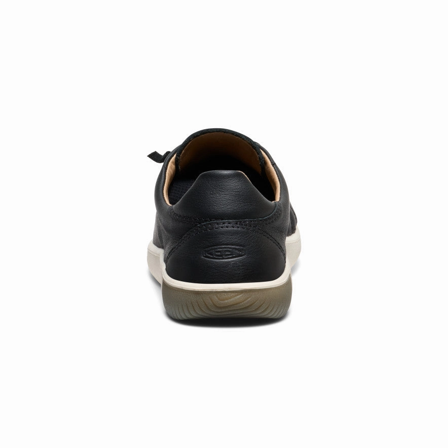 Women's KNX Leather Sneaker  |  Black/Star White Adaptive Comfort
