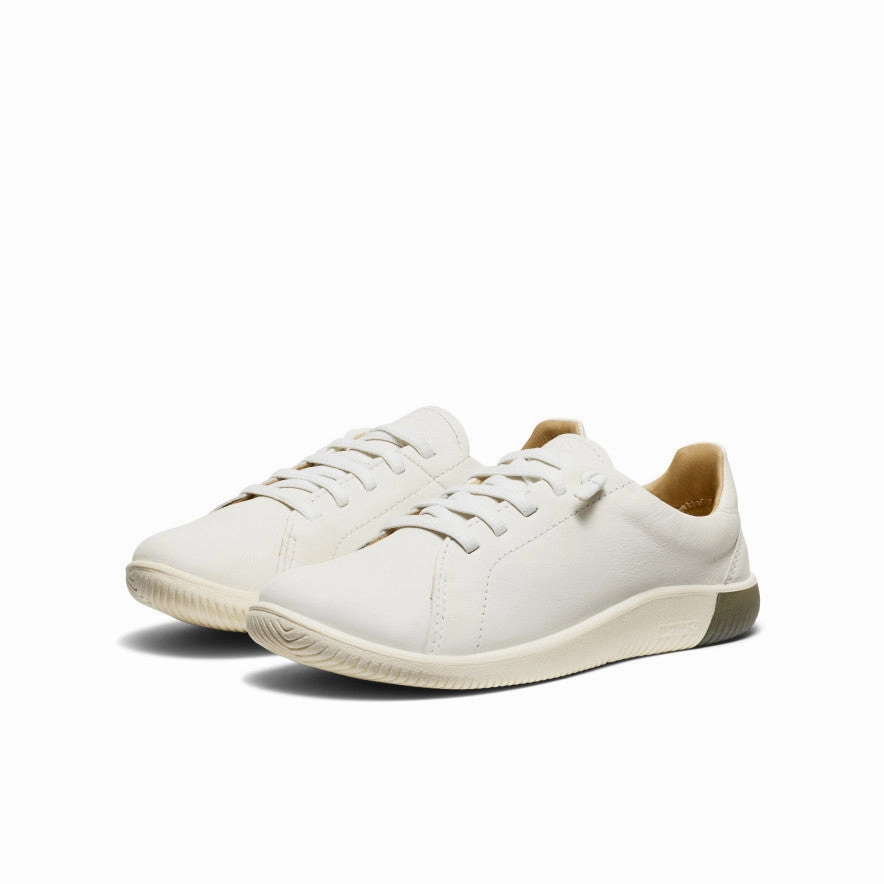Women's KNX Leather Sneaker  |  Star White/Star White Fresh Flow