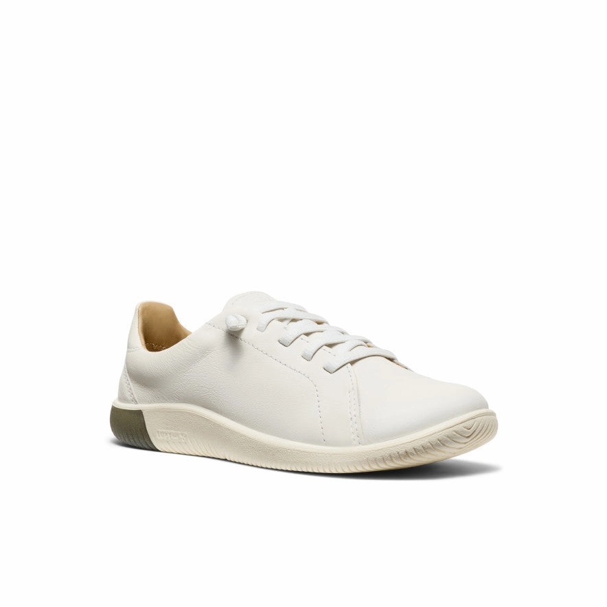 Women's KNX Leather Sneaker  |  Star White/Star White Fresh Flow