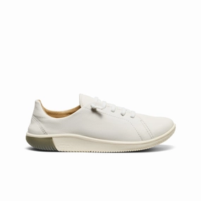 Women's KNX Leather Sneaker  |  Star White/Star White Breathable Shoes Air Cushion