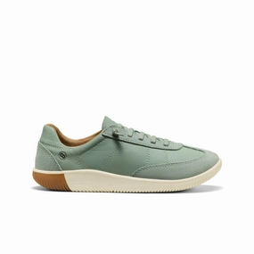 Sport Ready Beach Friendly Women's KNX T-Toe Sneaker  |  Iceberg Green/Birch