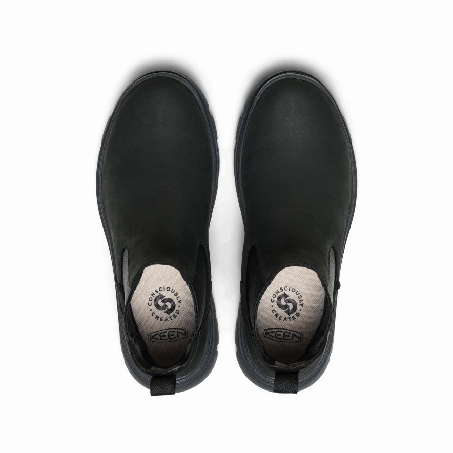 Women's Kosa Chelsea Boot  |  Black/Black Cushioned Step