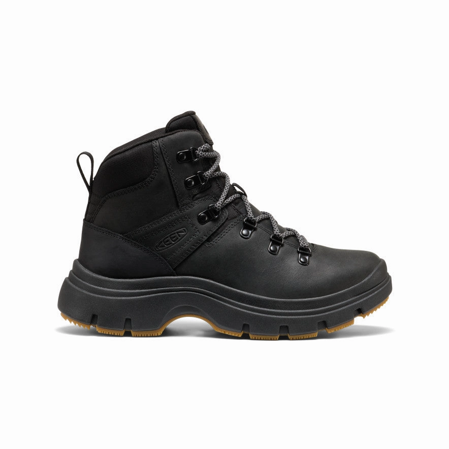 Women's Kosa Leather Boot  |  Black Urban Adventure All-Purpose Footwear