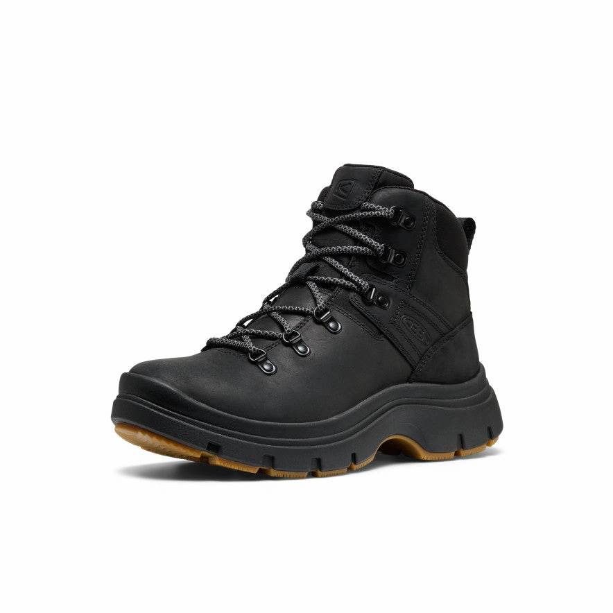 Women's Kosa Leather Boot  |  Black Light Steps