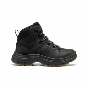 Women's Kosa Leather Boot  |  Black Urban Adventure All-Purpose Footwear
