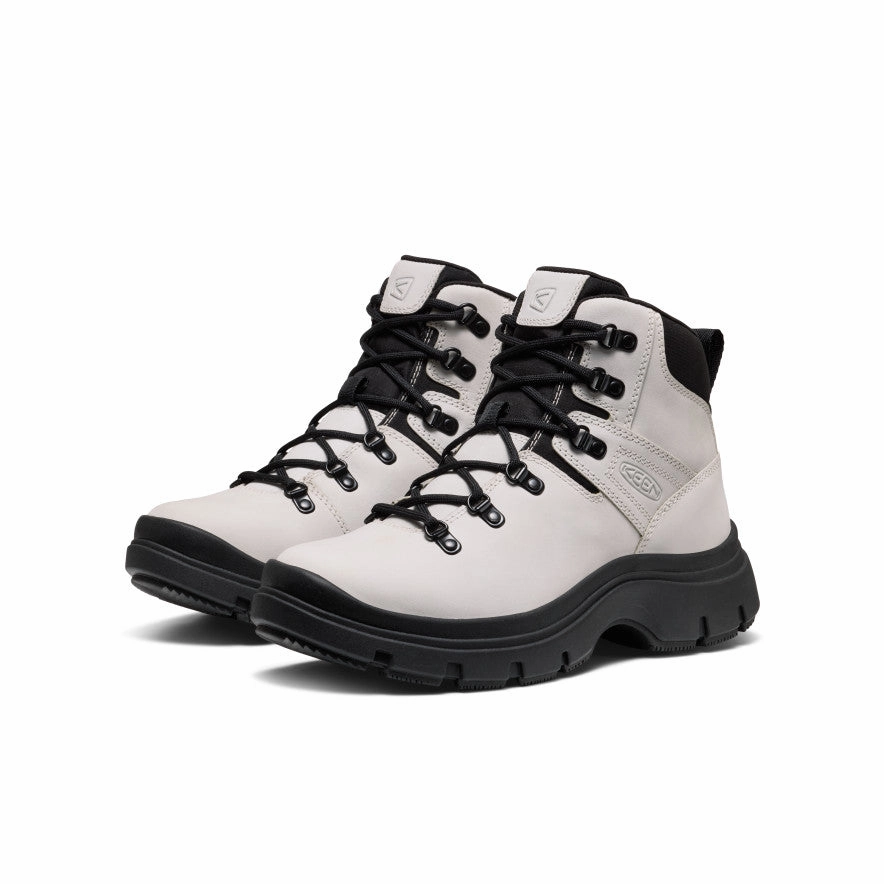 Women's Kosa Leather Boot  |  Silver Birch/Black Relaxed Design