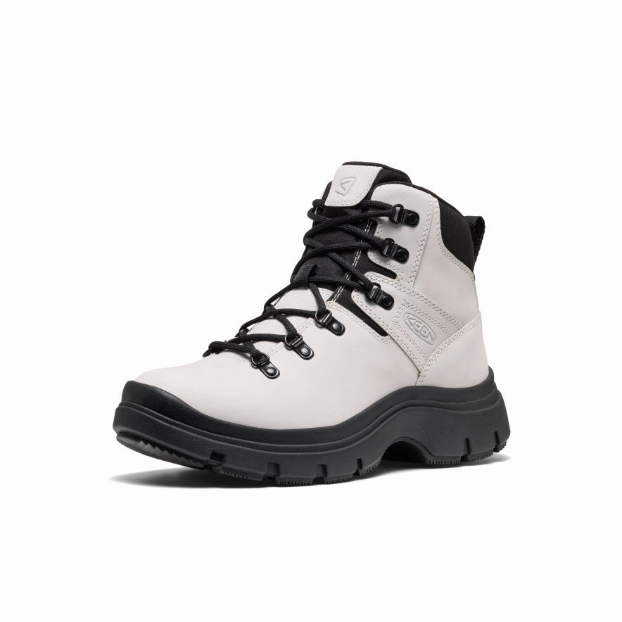 Women's Kosa Leather Boot  |  Silver Birch/Black Relaxed Design