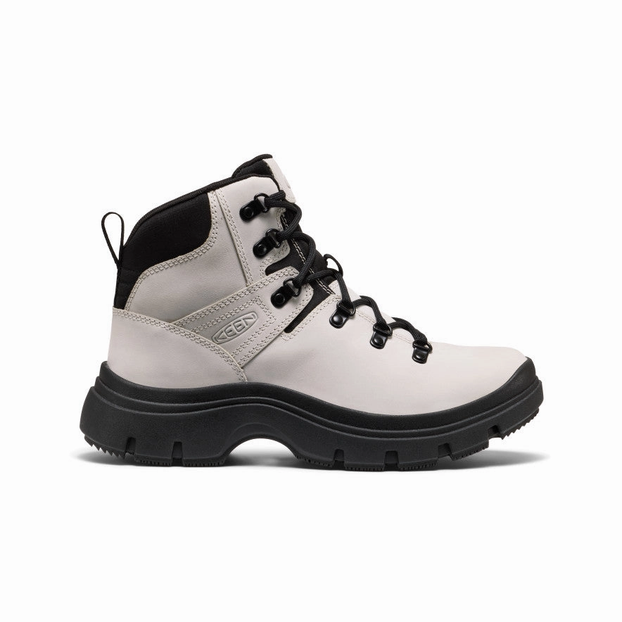 Explore More Cloud Soft Women's Kosa Leather Boot  |  Silver Birch/Black