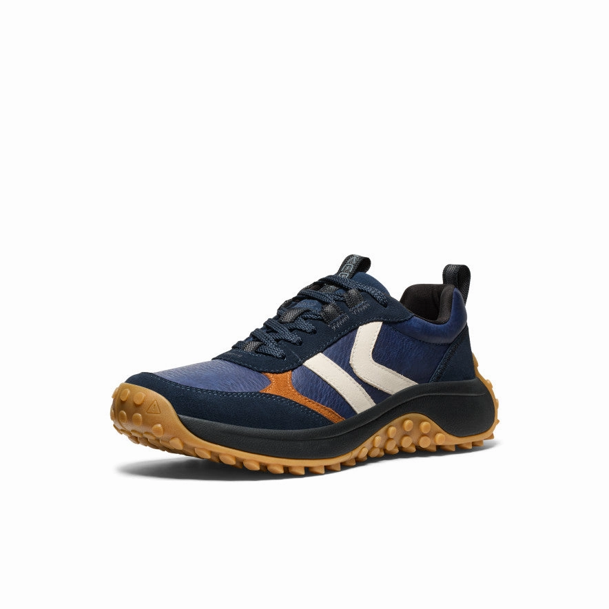 Women's KS86 Leather Sneaker  |  Sky Captain/Birch Street Breeze