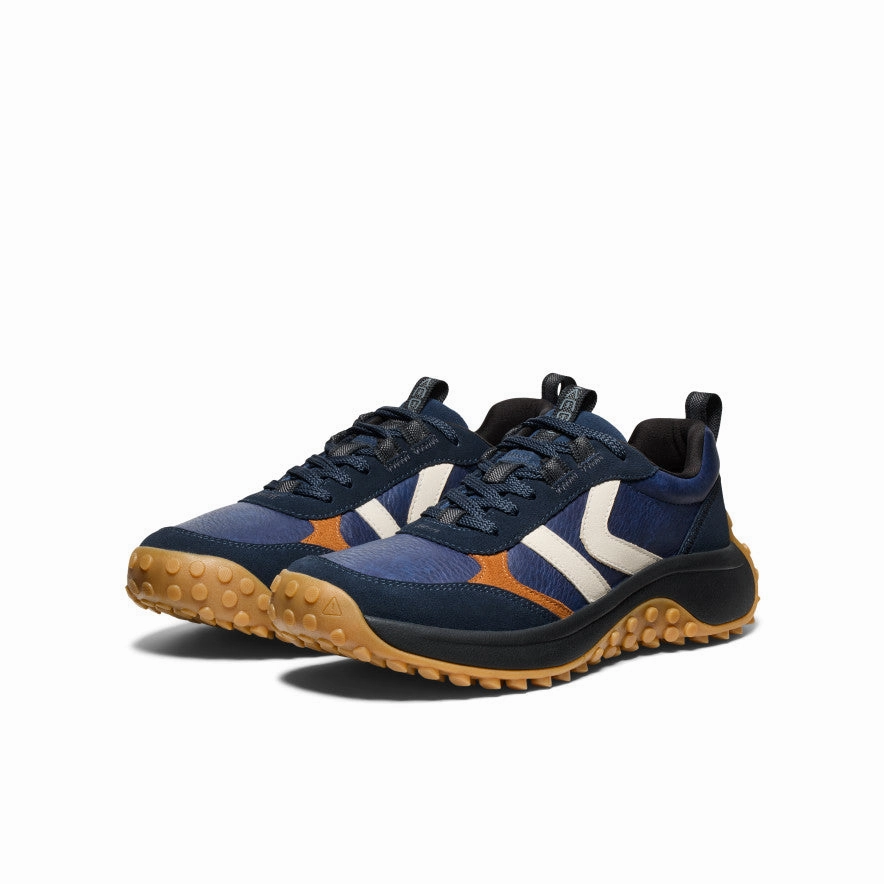 Women's KS86 Leather Sneaker  |  Sky Captain/Birch Street Breeze