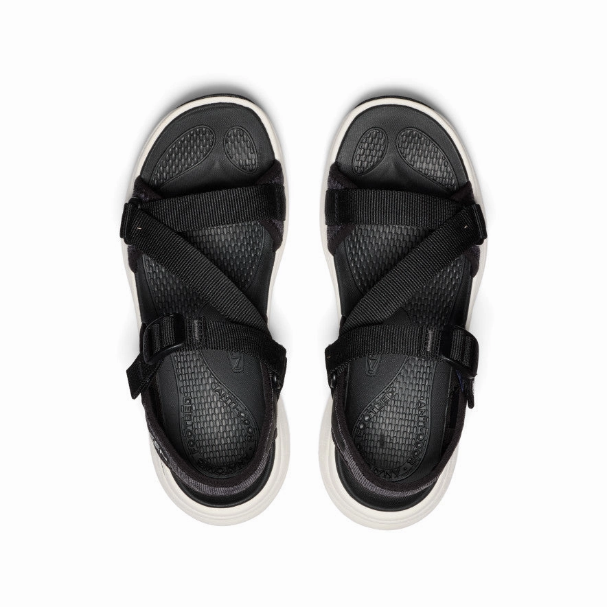 Women's Leiki Open-Toe Sandal  |  Black/Star White Non-Slip Design