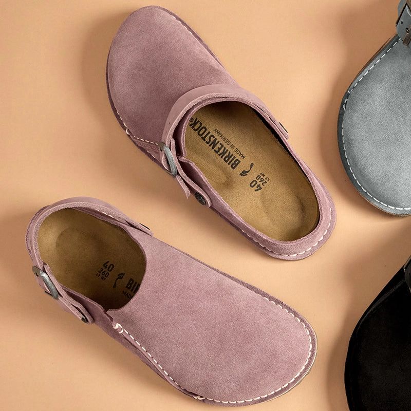 Women's Lutry Narrow Faded Purple Suede Stress-Free Walk