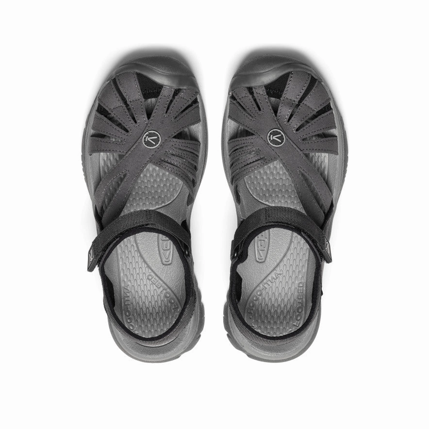 Women's Rose Sandal  |  Magnet/Black Smooth Dash