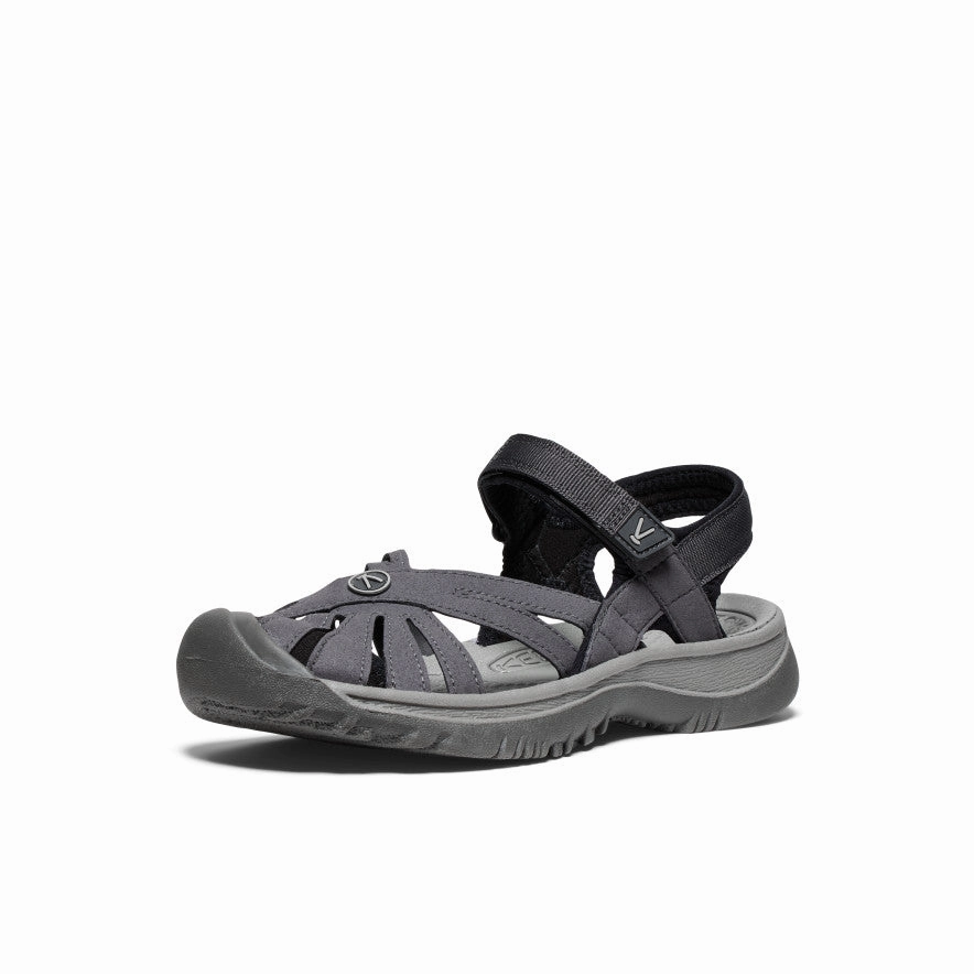 Women's Rose Sandal  |  Magnet/Black Smooth Dash