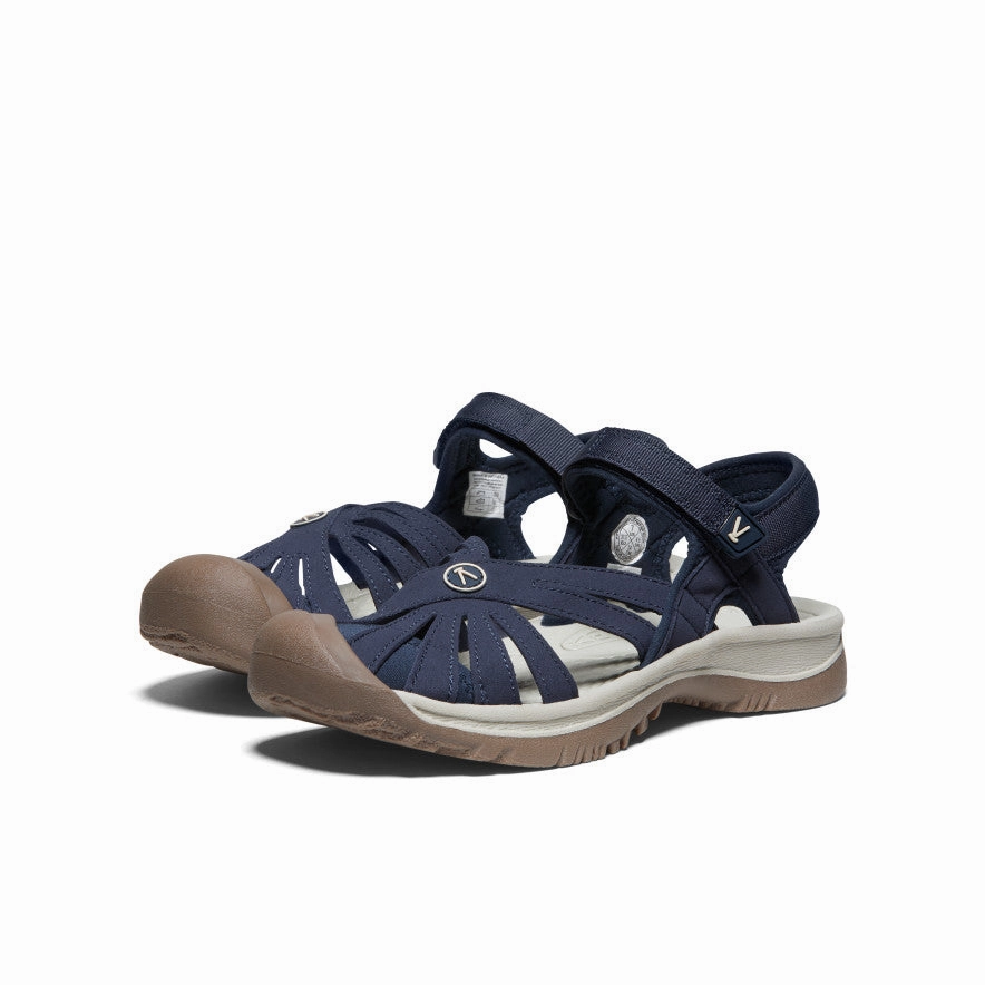 Women's Rose Sandal  |  Navy Light Path