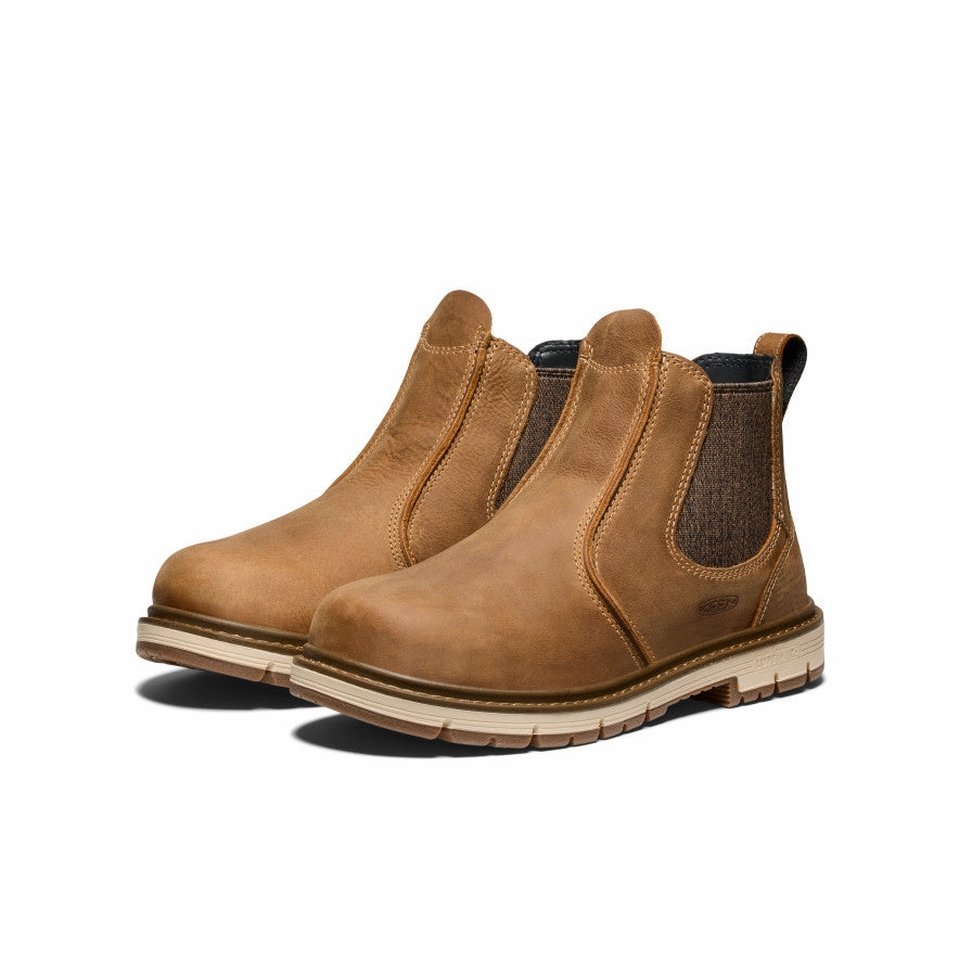 Women's San Jose Chelsea 90?? Heel Boot (Soft Toe)  |  Belgian/Gum Casual Comfort