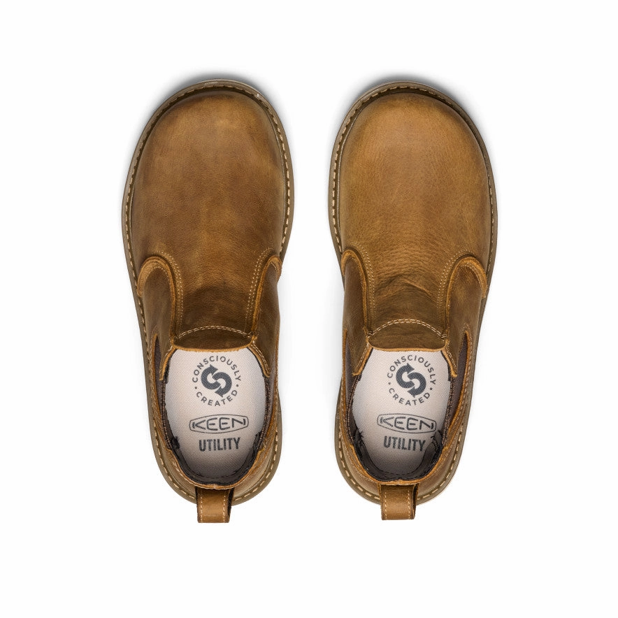 Women's San Jose Chelsea 90?? Heel Boot (Soft Toe)  |  Belgian/Gum Casual Comfort