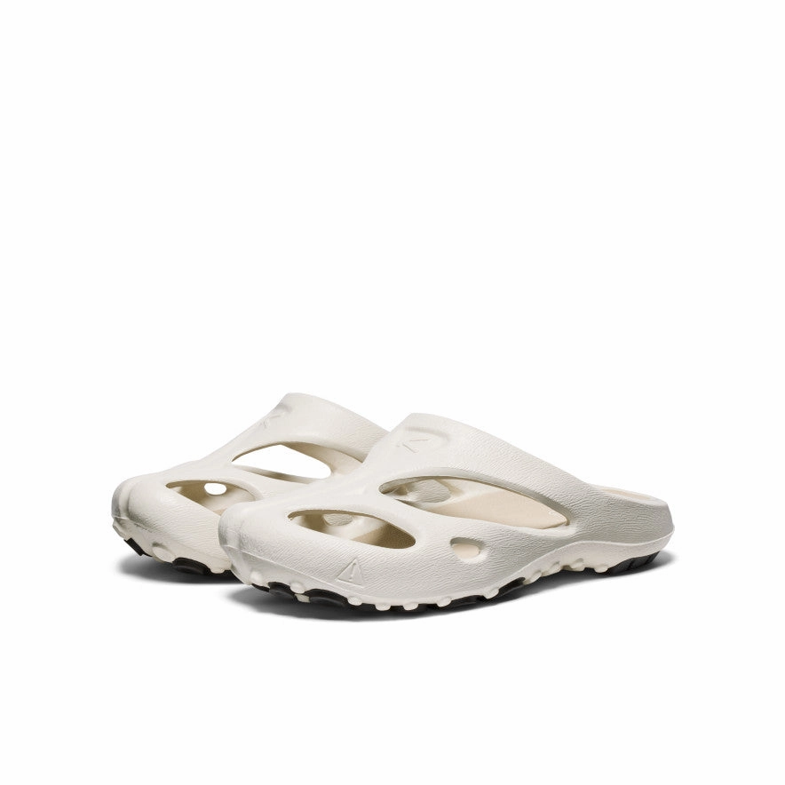Women's Shanti Clog  |  White Latte Minimalist Look