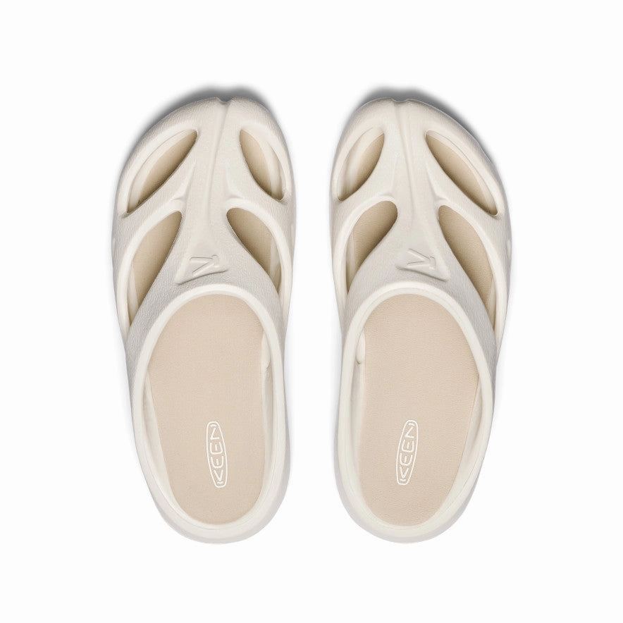 Women's Shanti Clog  |  White Latte Minimalist Look