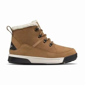 Women's Sierra Mid Lace Waterproof Almond Butter Star Step