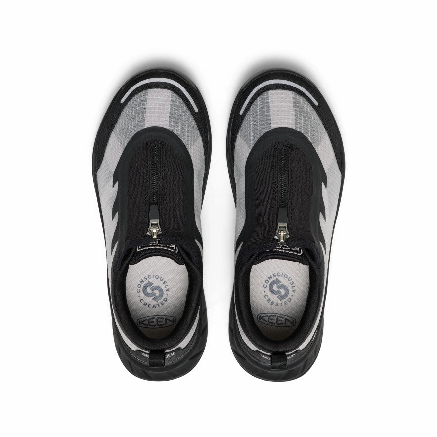 Women's TTS Zip Sneaker  |  Black/Black Chic Design