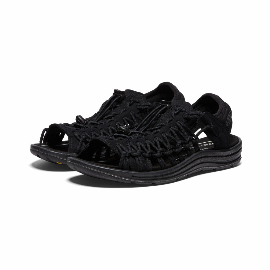 Women's UNEEK II Open-Toe Sneaker  |  Black/Black Swift Stride