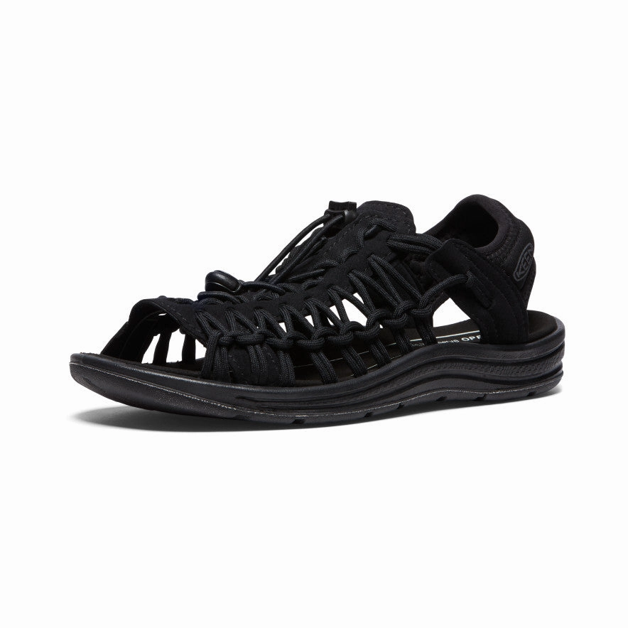 Women's UNEEK II Open-Toe Sneaker  |  Black/Black Swift Stride
