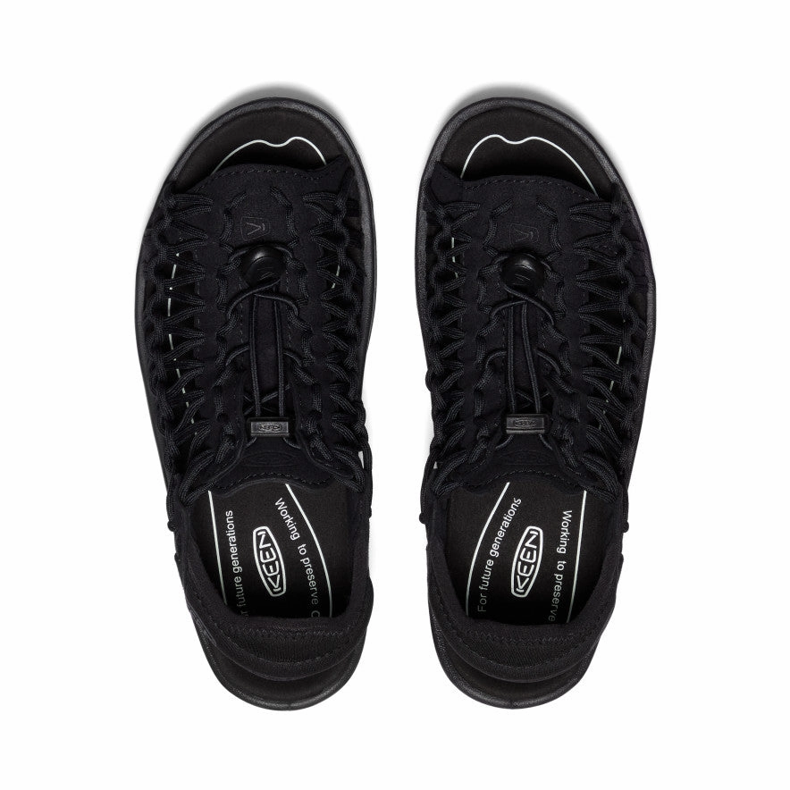 Women's UNEEK II Open-Toe Sneaker  |  Black/Black Swift Stride