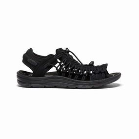 Women's UNEEK II Open-Toe Sneaker  |  Black/Black soft fit