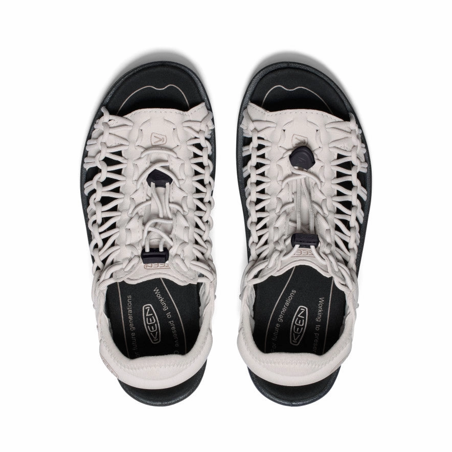 Women's UNEEK II Open-Toe Sneaker  |  Silver Birch/Black Step Easy