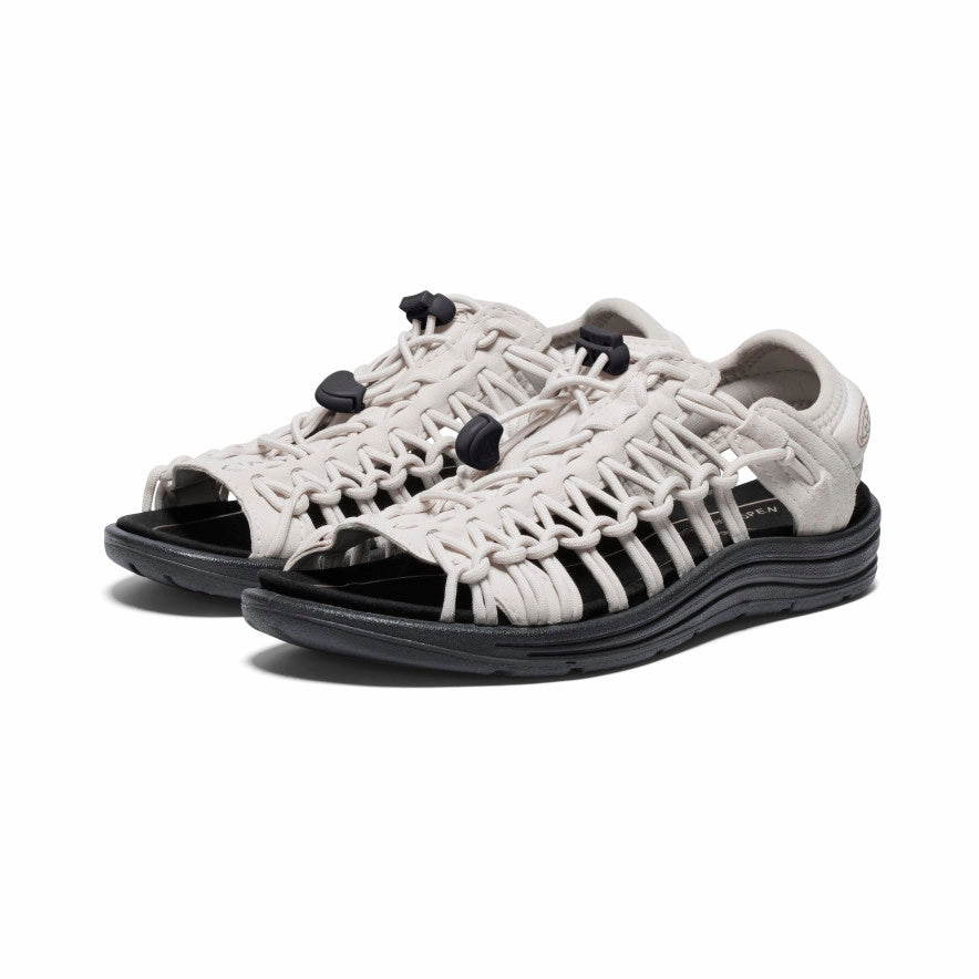 Women's UNEEK II Open-Toe Sneaker  |  Silver Birch/Black Step Easy