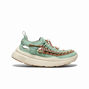 Women's UNEEK WK Sneaker  |  Granite Green/Birch Slip-Resistant Shoes Casual Performance