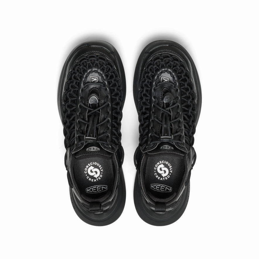 Women's UNEEK WK SNIDEL Sneaker  |  Black/Silver Light Ease