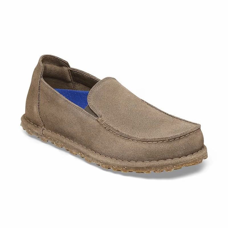 Women's Utti Deep Blue Narrow Gray Taupe Suede Guard Hike Coast Hike