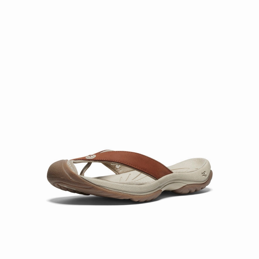 Women's Waimea Leather Flip-Flop  |  Sorrel Horse/Plaza Taupe Durable Design