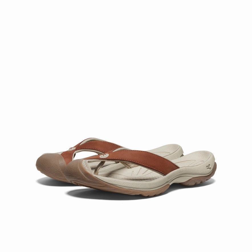 Women's Waimea Leather Flip-Flop  |  Sorrel Horse/Plaza Taupe Durable Design