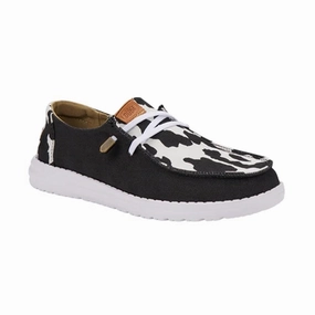 Everyday Footwear Easy Day Women's Wendy Animal Black/Cow