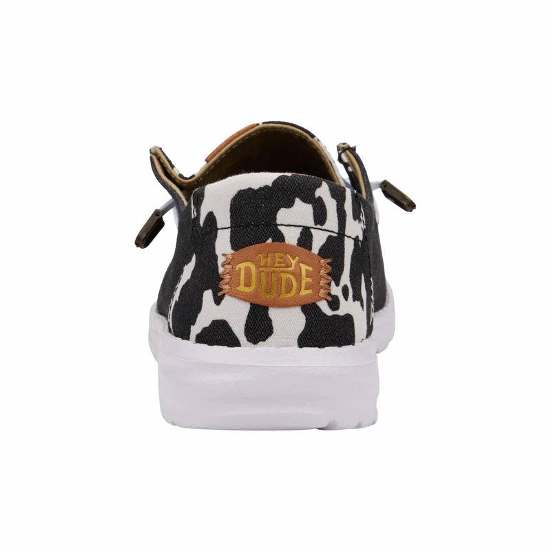 Women's Wendy Animal Black/Cow Soft Glide Move