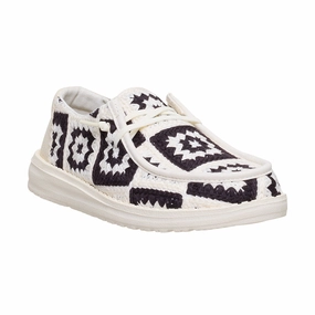 Cool Step Spin Hike Women's Wendy Cottage Crochet Black/Multi
