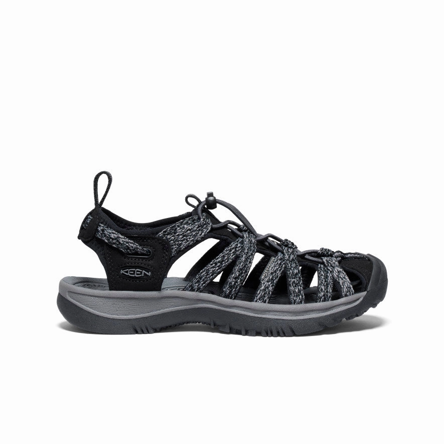 Women's Whisper  |  Black/Steel Grey Active Style