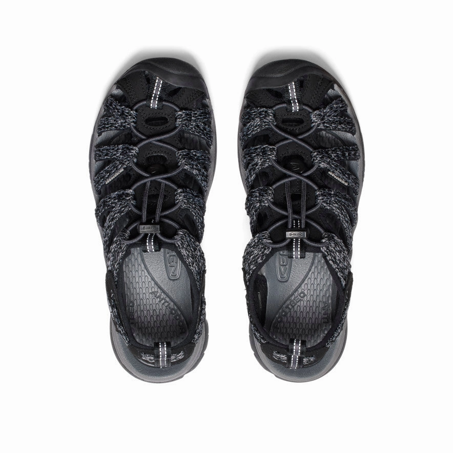 Women's Whisper  |  Black/Steel Grey Smart Dash