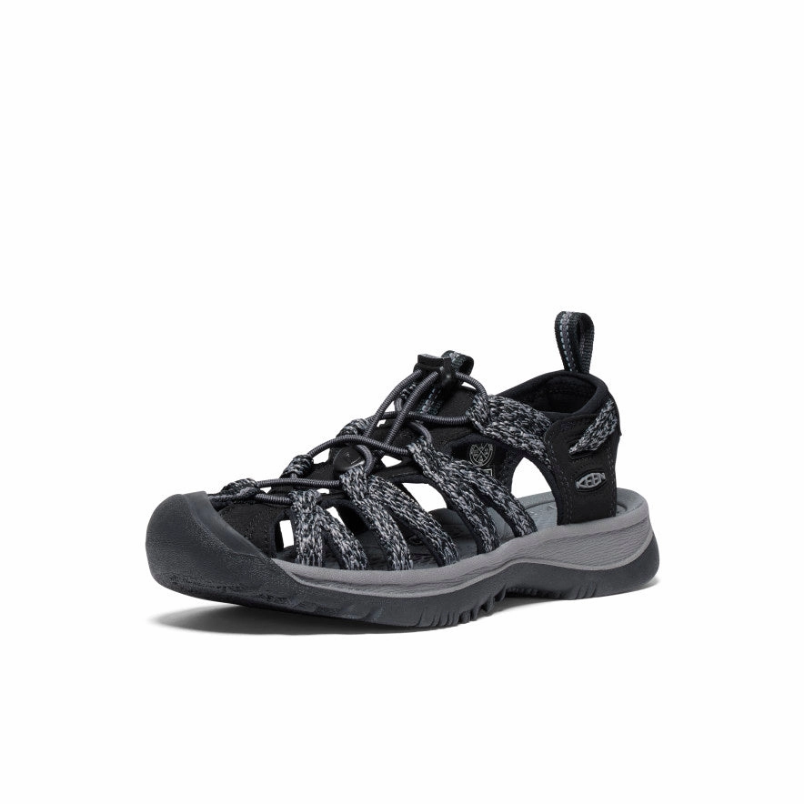 Women's Whisper  |  Black/Steel Grey Smart Dash