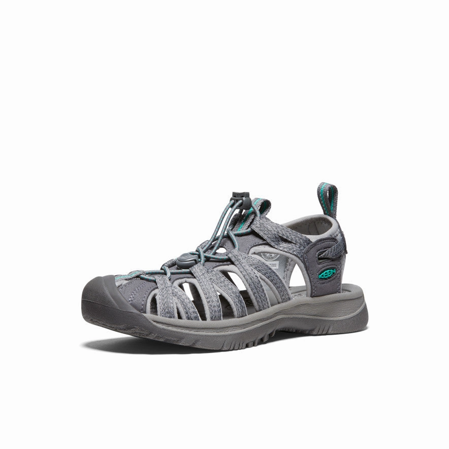 Women's Whisper  |  Medium Grey/Peacock Green Cool Trend