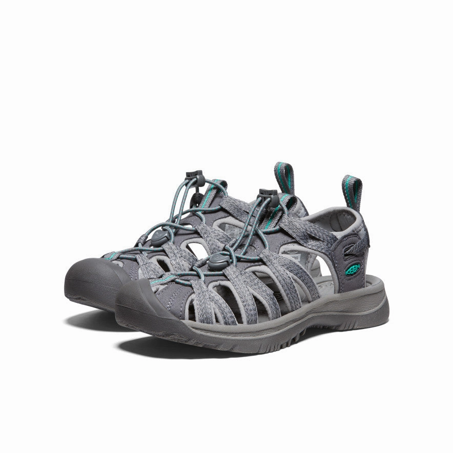 Women's Whisper  |  Medium Grey/Peacock Green Cool Trend