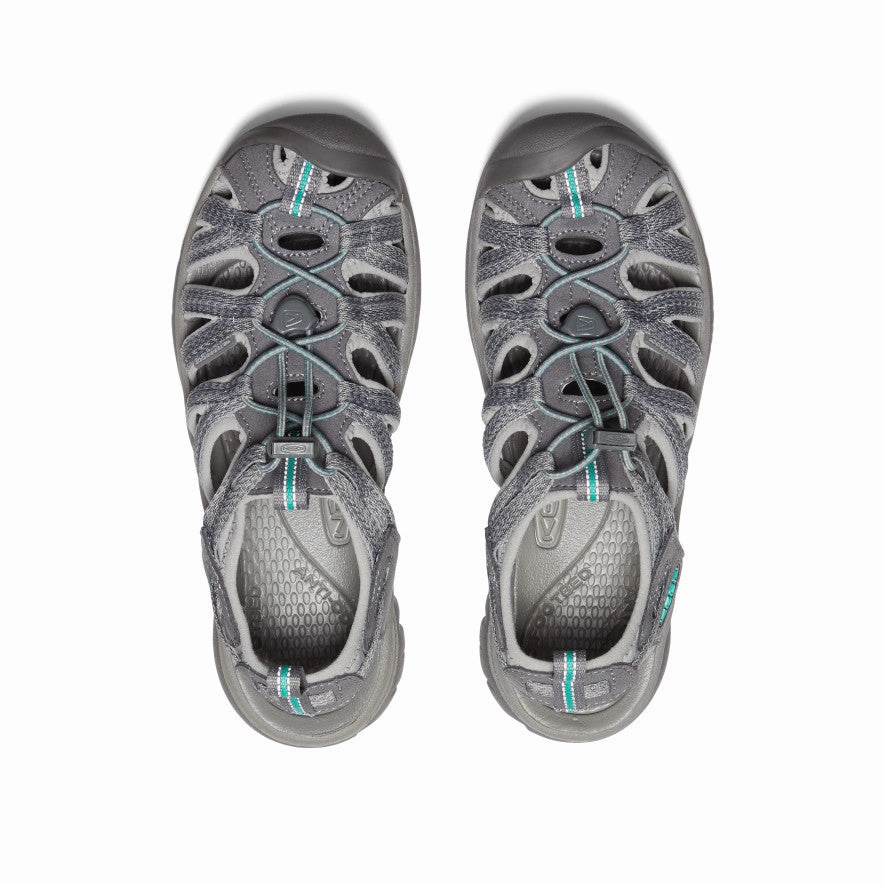 Women's Whisper  |  Medium Grey/Peacock Green Cool Trend