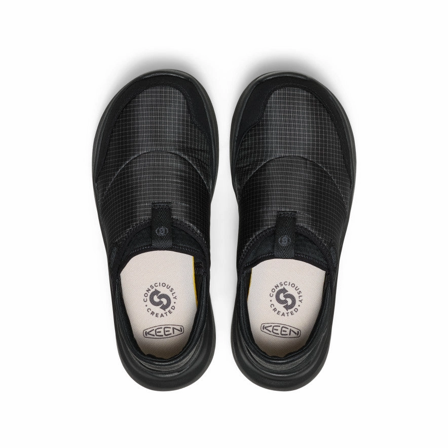 Women's Whyser Slip-On  |  Black Smart Step