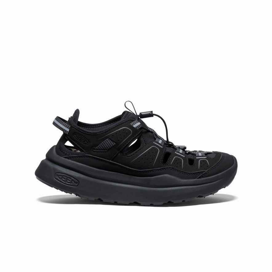 Relaxed Street Women's WK450 Walking Sandal  |  Black/Black