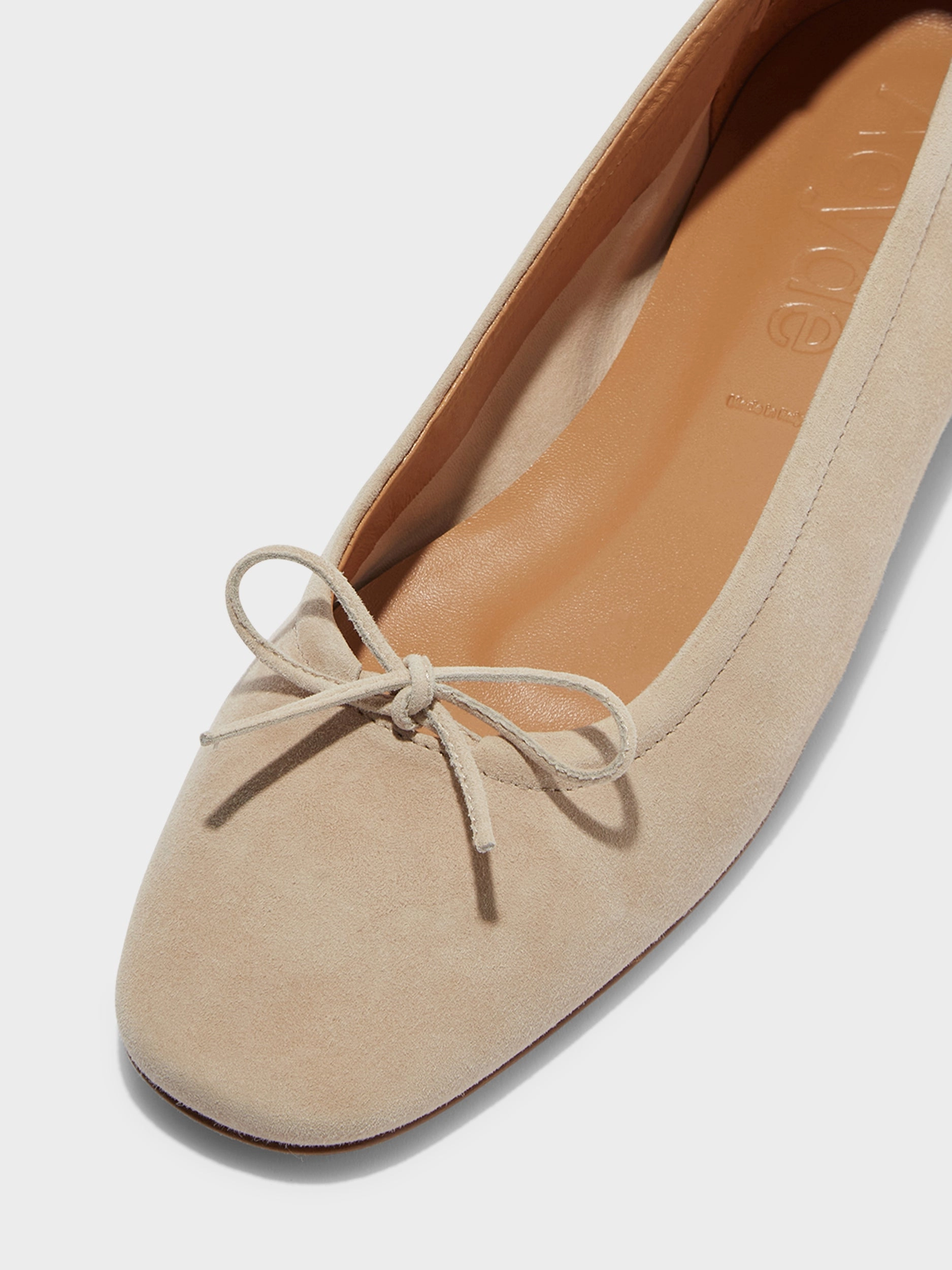 Work Ready Delfina Suede Ballet Flats