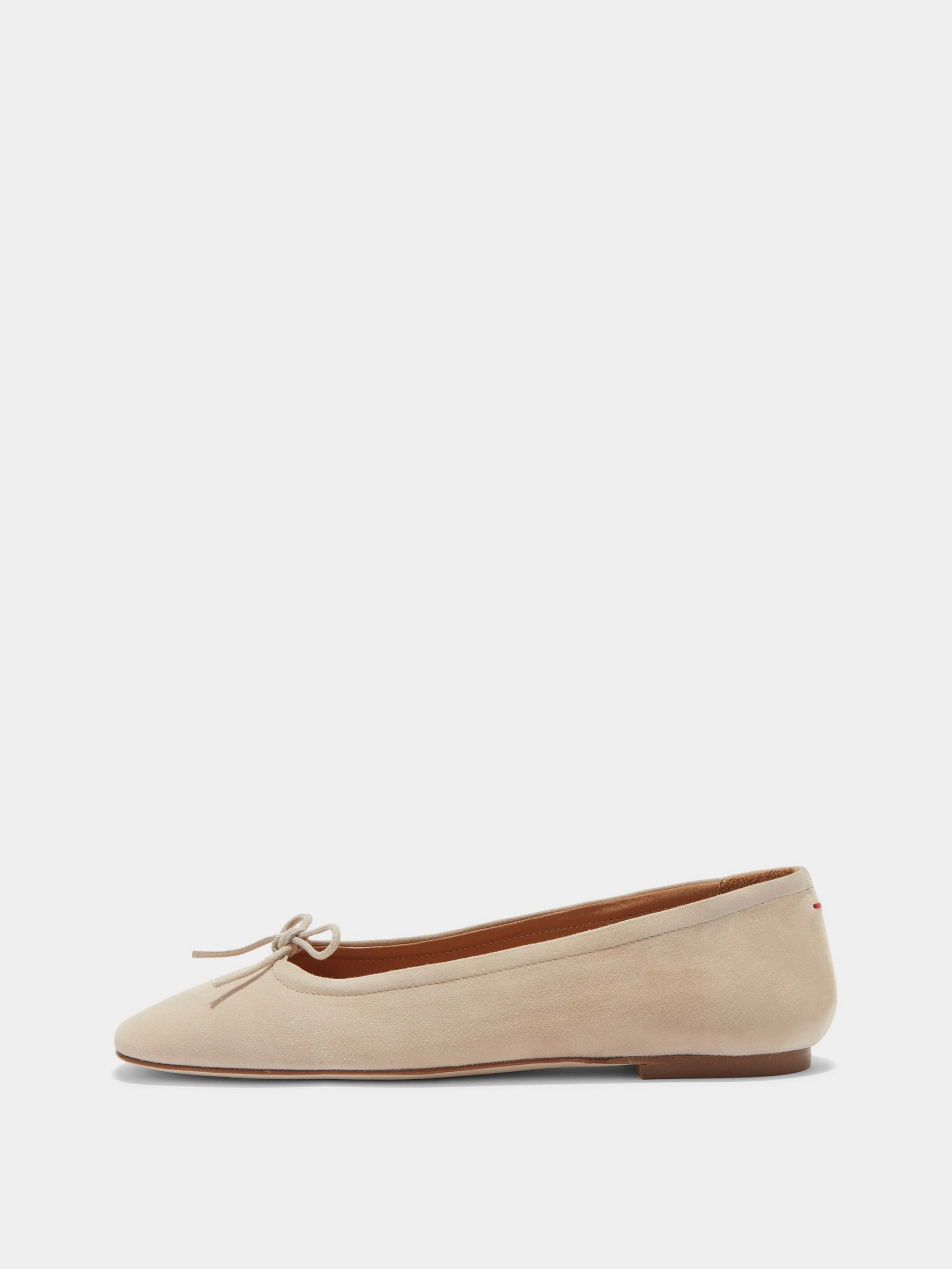 Easy Care Footwear Arch Support Shoes Delfina Suede Ballet Flats